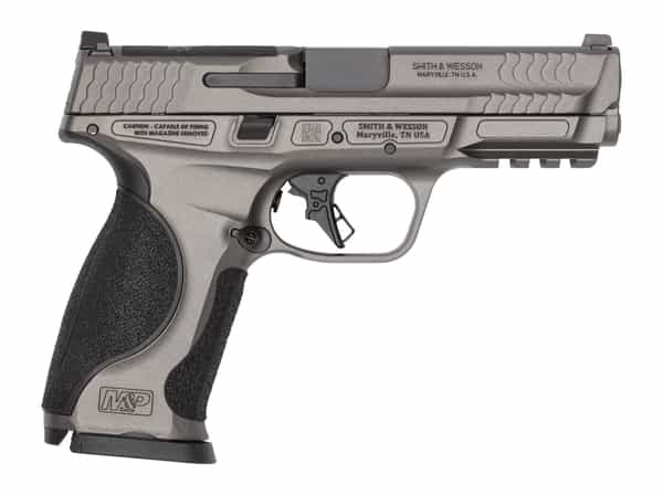 Smith and Wesson M&P9 M2.0 METAL OR 9MM – 4.25" Tungsten Gray Cerakote – 14916
