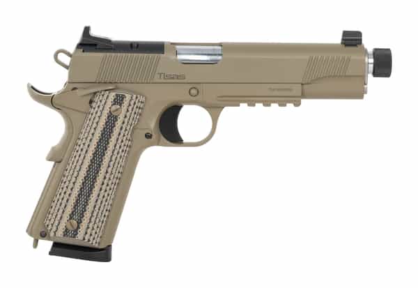 711500176316-1.jpg Tisas 1911 RAIDER 45 ACP – 5.5" Flat Dark Earth Cerakote – 10100506