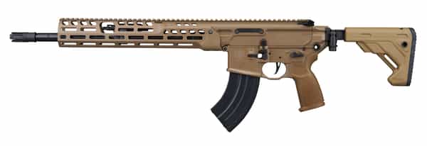 MCXSpearRifle.jpg SIG SAUER MCX SPEAR-LT IR 7.62 X 39MM – 16" Gen II NiR FDE Cerakote – RMCX-762R-16B-FDE