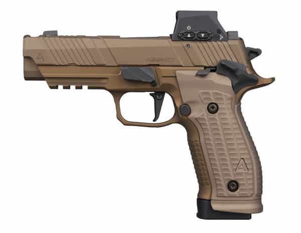 P226Agency.jpg SIG SAUER P226X AGENCY 9MM – 3.8" Bull Barrel Bronze Cerakote – 226X-9-AGENCY-RXSL-10